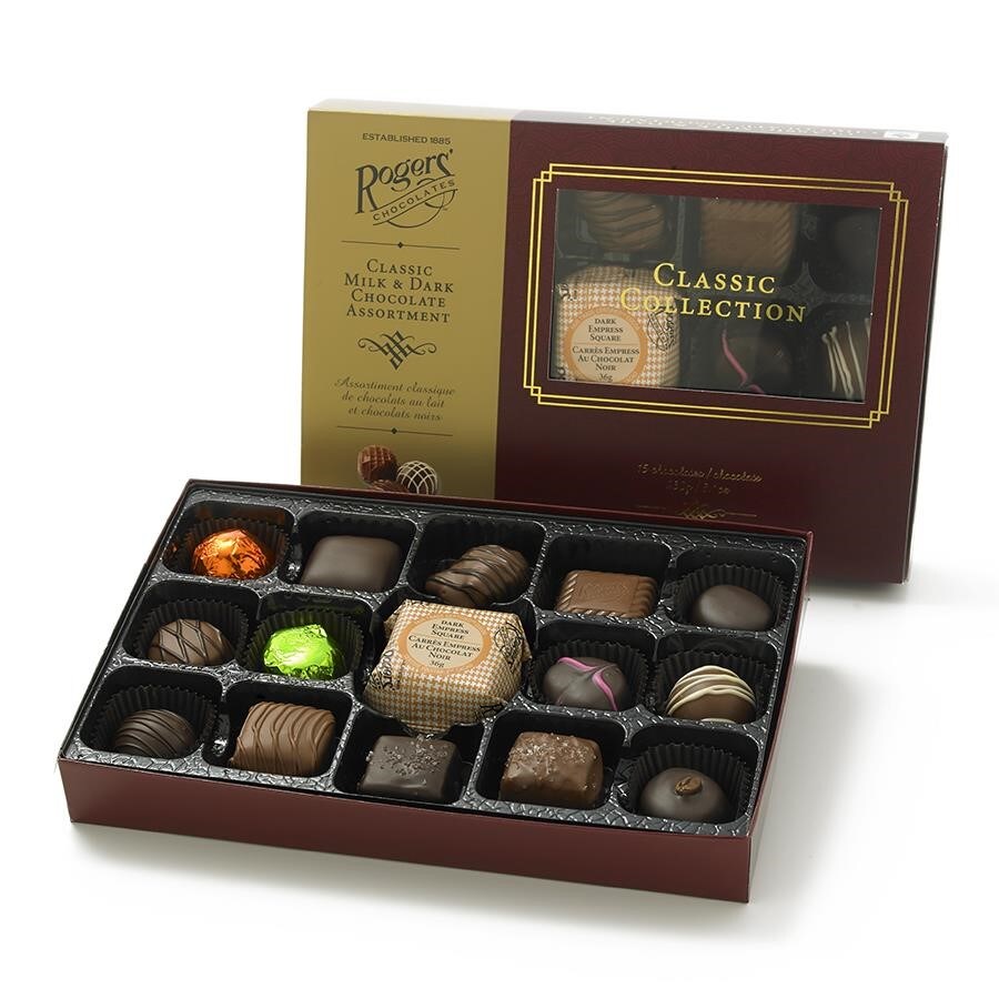 Rogers Chocolates-Milk & Dark Choc Collection